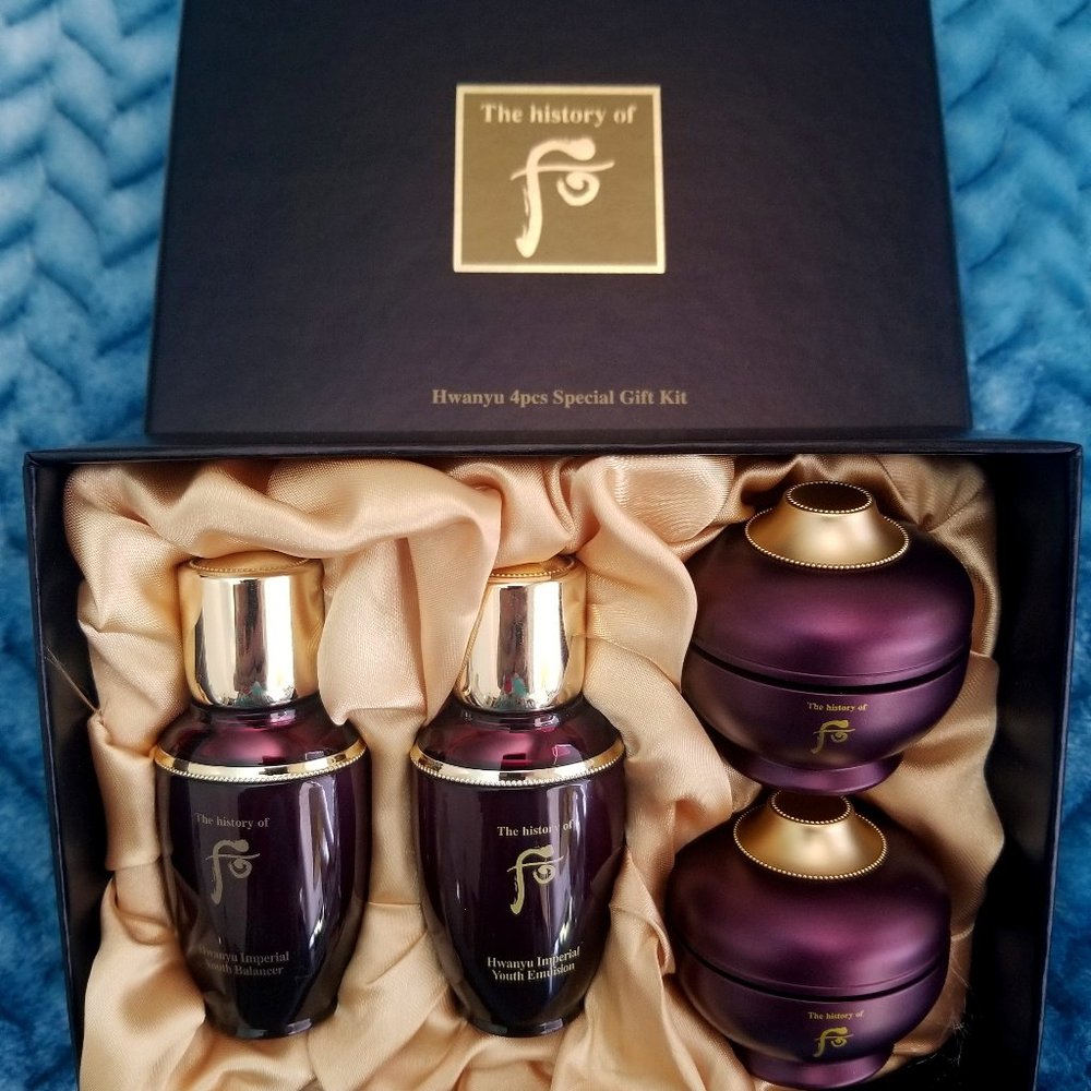 The History of Whoo Hwanyu 4pcs Special gift Kit - Travel size